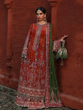 Hussain Rehar Festive Unstitched'26 Chiffon Embroidered 3-Piece Suit-Hemali