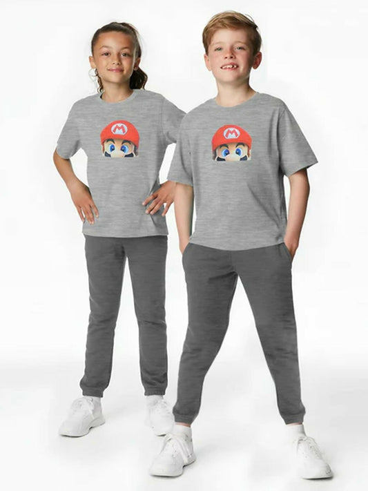 Jupiter Printed Mario Bros Twin Set-13994