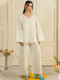 Mannat Clothing Boho Summer'26 Cotton Embroidered Stitched Suit-Crescent