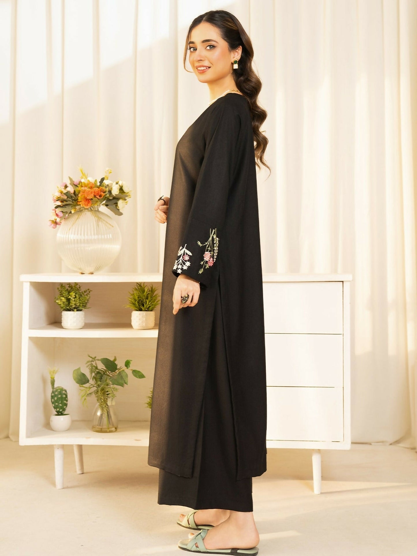 Mannat Clothing Summer Basics'25 Lawn Embroidered Stitched Suit-SB2020019