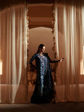 Binilyas Mashriq Luxury Lawn'26 Embroidered Unstitched 3-Piece Suit-D-117-C