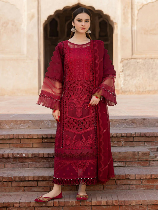 Parishay Mastani Lawn Embroidered Unstitched 3-Piece Suit-MA - 05