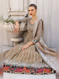 Maria B Sateen Cotton Satin Embroidered Unstitched 3-Piece Suit-CST-810