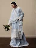 Zara ShahJahan Satori'26 Lawn Embroidered Unstitched 3-Piece Suit-Aoyomi-D1