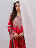 Mahnur Gulzar Viscose Embroidered Unstitched 3-Piece Suit- G - 03