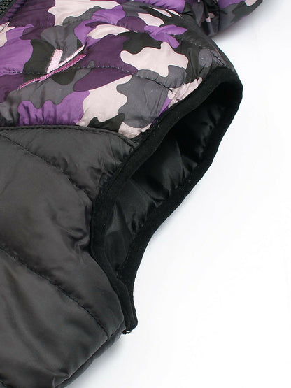 Velvour Sleeveless Hooded Puffer Jacket- VJ15-BB