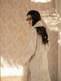 Shiza Hassan Chap Tilak Formals Pure Tusser Silk Embellished Stitched 3-Piece Suit-Carnation