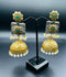 H&A Jewellery Handmade Brass Oxidized Jhumka