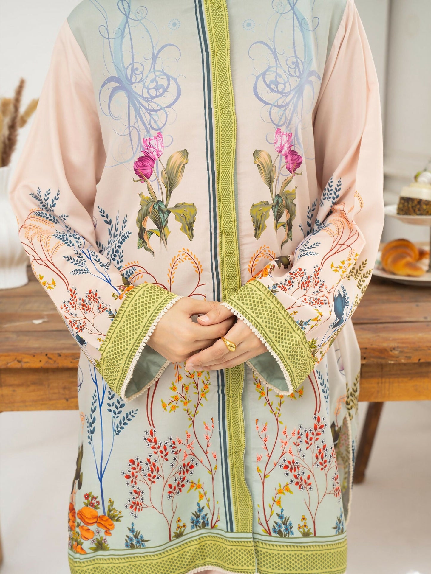 Panache Apparel Florise Lawn Printed Co-Ord Set-Ballet