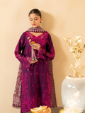 RajBari Jahaan Premium Festive Lawn Embroidered Unstitched 3-Piece Suit-NORA 6-B