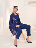 Ruby's Couture The Luxe Edit Sheesha Silk Embellished Stitched 3-Piece Suit-Noura