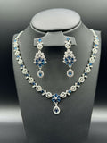 H&A Jewellery One Carat Silver Rhodium Plated Jewellery Set
