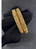 Gold H&A Jewellery Indian Polish Openable Karay