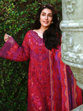 Mushq A Moi Luxury Lawn Embroidered Unstitched 3-Piece Suit-Falling Petals