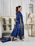 Farooq Hameed Studio Pariza Lux Festive'25 Pure Glass Silk Embroidered Stitched 3-Piece Suit-Fariyn