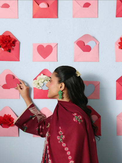 Mahnur Anaya Summer Vol 2 Lawn Embroidered Unstitched 3-Piece Suit-AN-2-06