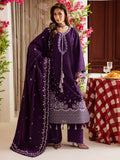 Mahnur Nova Khaddar Embroidered Unstitched 3-Piece Suit- NK - 02
