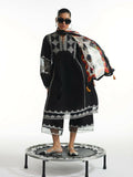 Jugnu by Hussain Rehar SS'25 Eid Pret Edit II Cotton Embroidered 2-Piece Suit-Yuri
