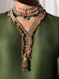 Hussain Rehar Basic Not Basic 3 Raw Silk Embellished Stitched 3-Piece Suit-Zelen