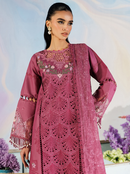 Parishay Shangrila Lawn Vol 2 Embroidered Unstitched 3-Piece Suit-ANG-04