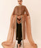 Hussain Rehar Chamak Damak Raw Silk Embellished Stitched 3-Piece Suit-Del