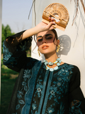 Binilyas Lawn Embroidered Stitched 3-Piece Suit-235 - B
