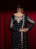 Allure By IH Luxury Pret Raw Silk Embellished Stitched 3-Piece Suit-Mohini