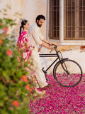 Mahnur Gulzar Viscose Embroidered Unstitched 3-Piece Suit - G - 11