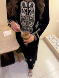 House Of Mahjan Eid Pret I Velvet Embellished Stitched 2-Piece Suit