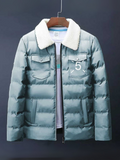 Funky's Plain Puffer Jacket-14263