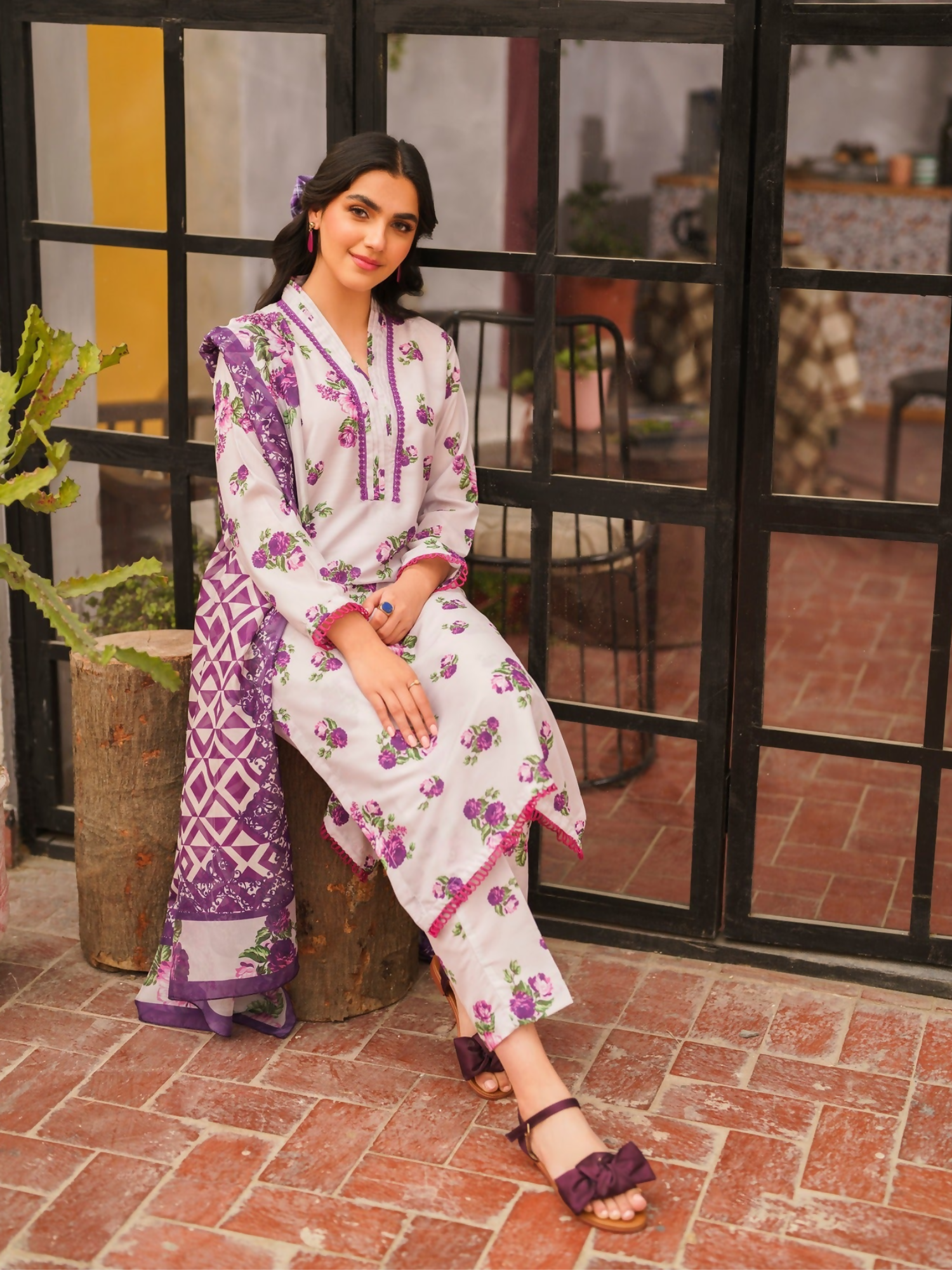 Panache Apparel Swiss Lawn Printed Stitched Suit-Rayen