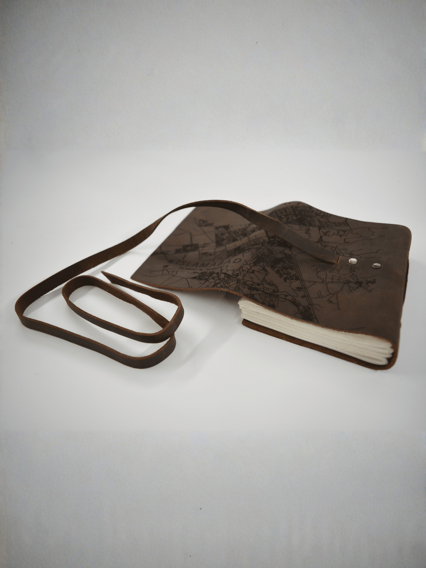 MappedPK Islamabad Mapped Leather Journal