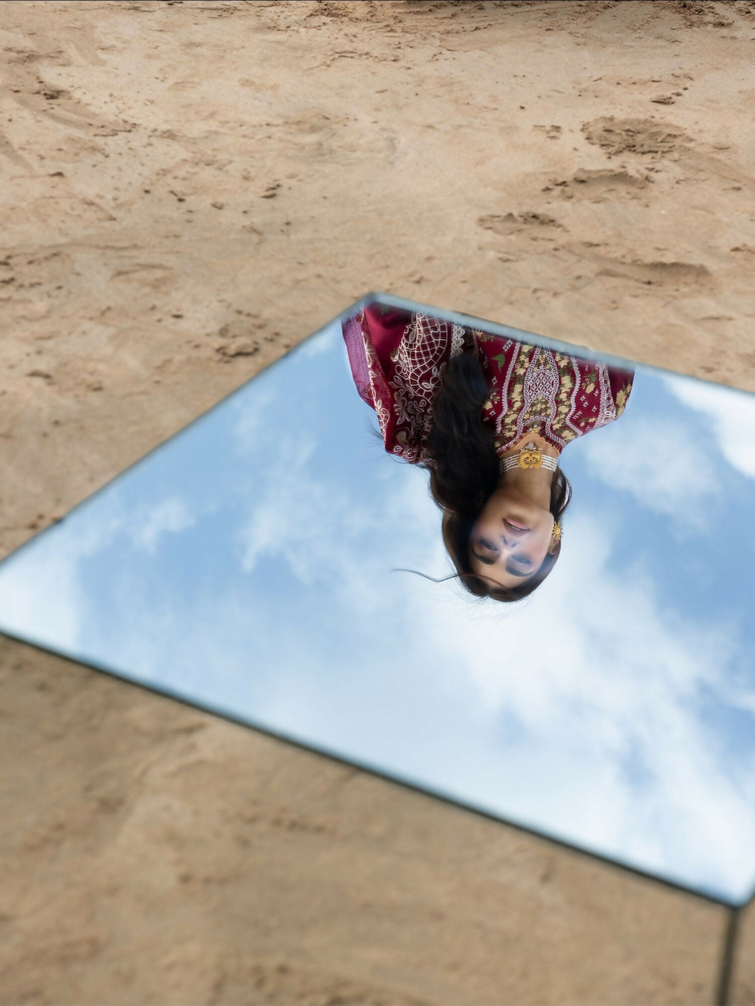 Mahnur Sirene Luxury Lawn'26 Embroidered Stitched 3-Piece Suit-S-11