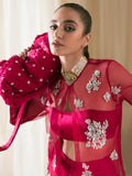 Hussain Rehar Basic Not Basic 2 Organza Embellished Stitched 3-Piece Suit-Lyra