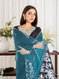 Allure By IH Luxury Pret Raw Silk Embellished Stitched 3-Piece Suit-Rita