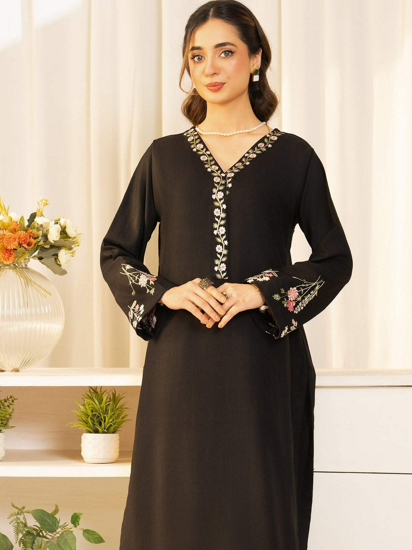 Mannat Clothing Summer Basics'25 Lawn Embroidered Stitched Suit-SB2020019