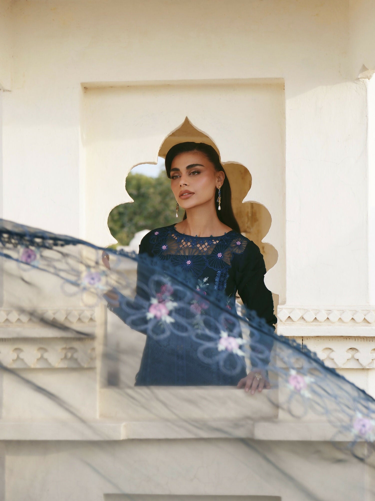 Parishay Shangrila Lawn Embroidered Unstitched 3-Piece Suit-SLA-06