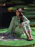 Ansab Jahangir Zoha Lawn Embroidered Unstitched-3-Piece-Suit-Lotus