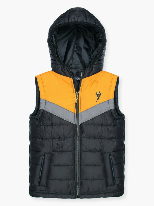 Velvour Sleeveless Hooded Puffer Jacket-VJ29-A