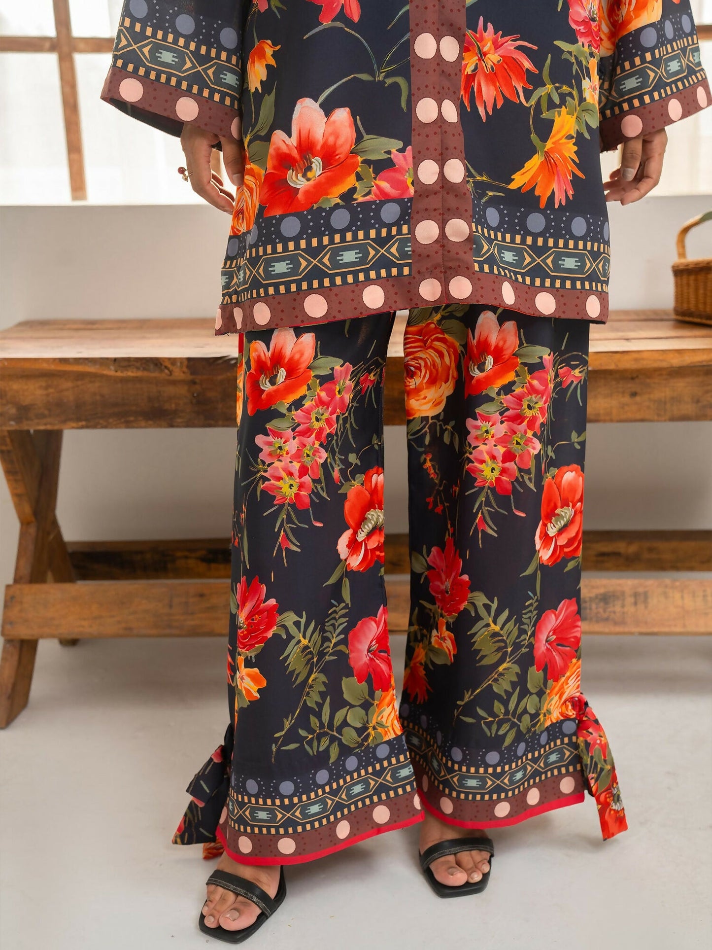 Panache Apparel Florise Lawn Printed Stitched Suit-Floral Mystery