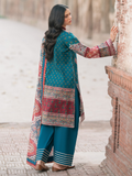 Binilyas Naqsh Naaz Lawn Embroidered Unstitched 3-Piece Suit-2083 - B