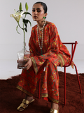 Binilyas Silk Digital Printed Co-Ord Set-30084
