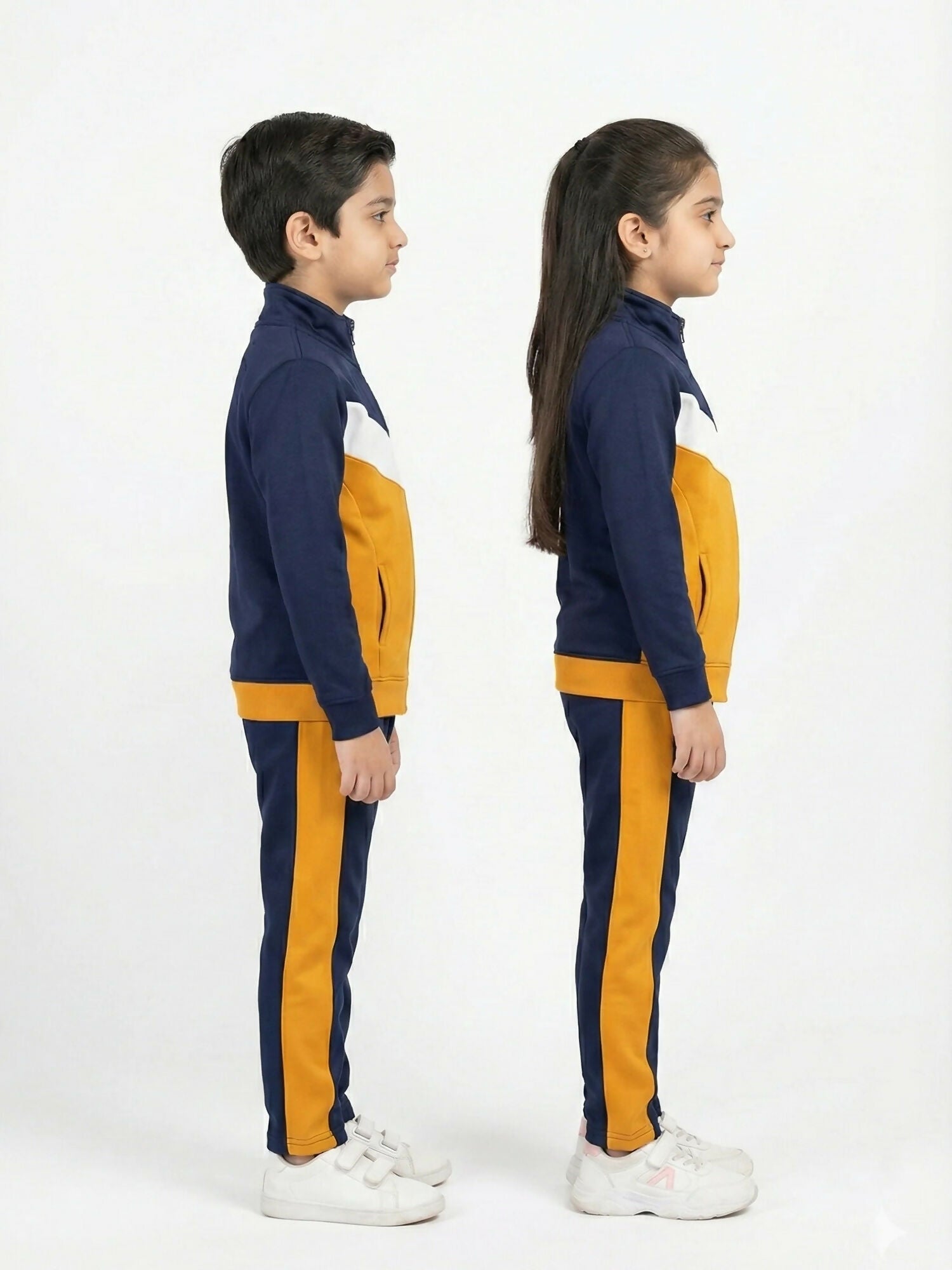 Velvour Polyathletic Fleece Tracksuit-VWT54-B