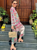 MH Cloth House Poly Lawn Printed Co-Ord Set-Gulnar