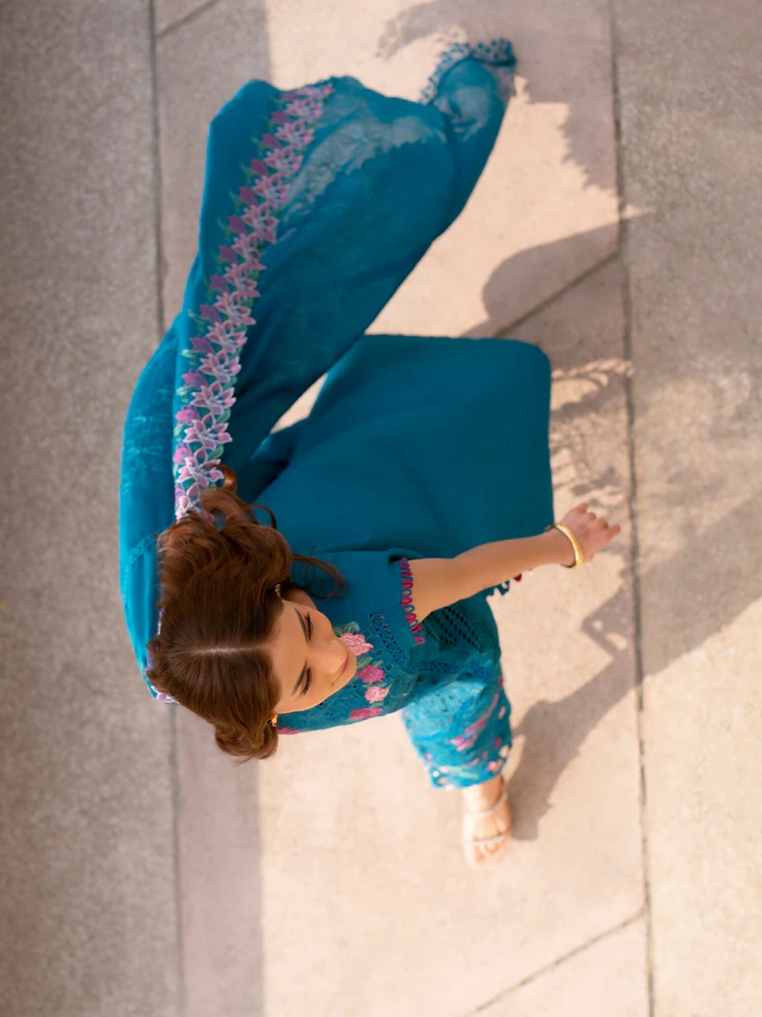 Parishay Dil e Raqsam Lawn Embroidered Unstitched 3-Piece Suit-DR-10