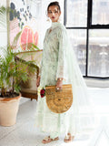 Mahnur Afterhours Luxury Lawn Embroidered Unstitched 3-Piece Suit-Mint Mirage