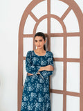 Stylish Collection Enchant Pret Linen Printed Co-Ord Set-Rose Teal