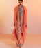 Hussain Rehar Candy Soap Raw Silk Embellished Stitched 3-Piece Suit-Pesca