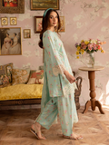 Mahnur Leila Printkari Edit Lawn Embroidered Stitched 3-Piece Suit-LP-05