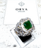 Orya Jewellery Adjustable Crest Ring